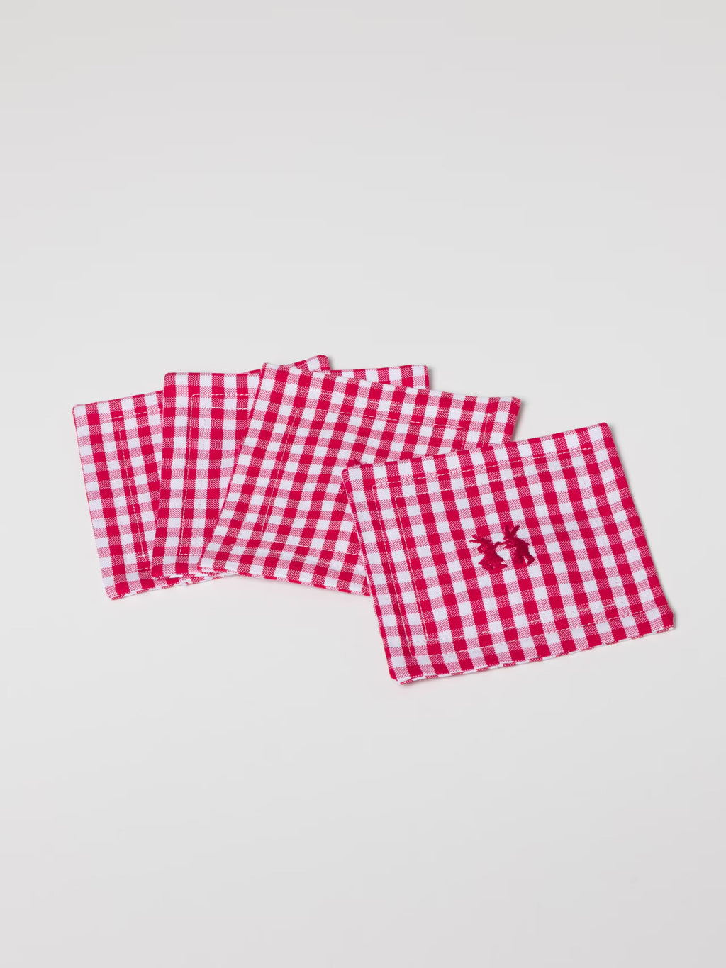 enSoie |  Charlène Coaster Vichy Set of 4