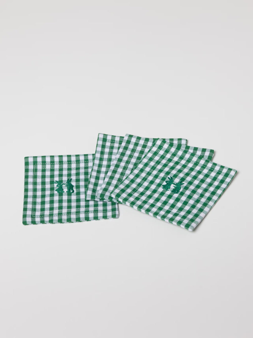 enSoie |  Charlène Coaster Vichy Set of 4