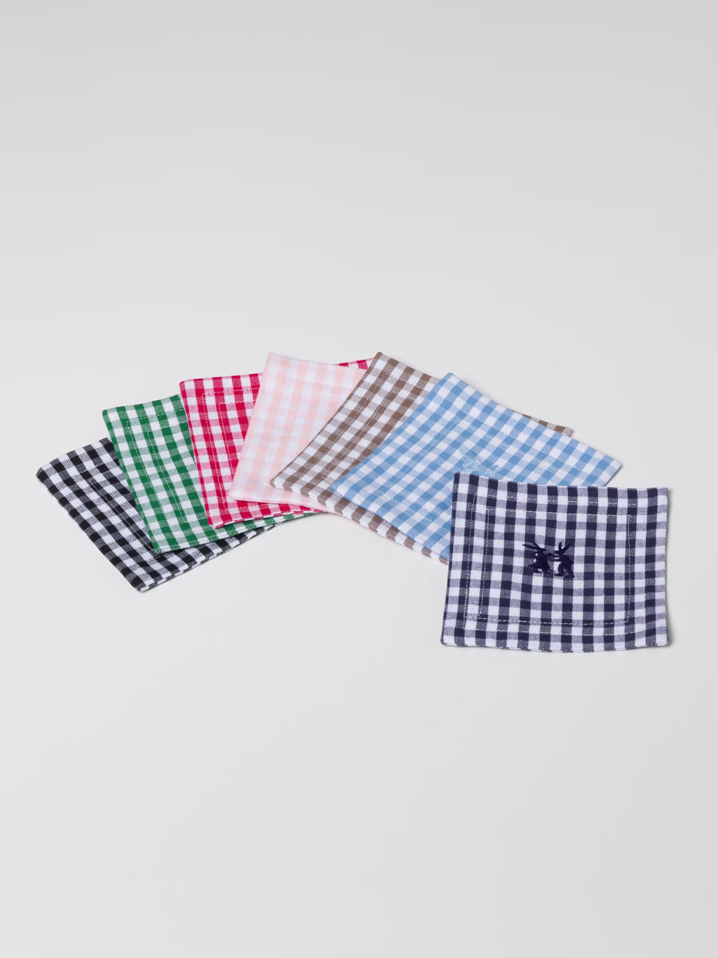 enSoie |  Charlène Coaster Vichy Set of 4