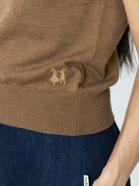 enSoie | Ingrid top brown