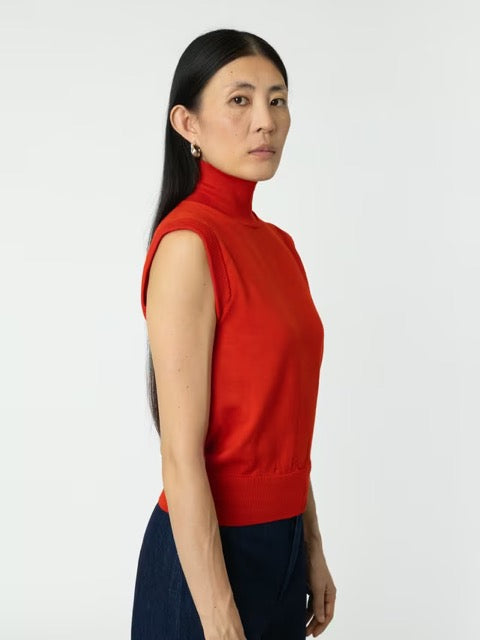 enSoie | Ingrid top red