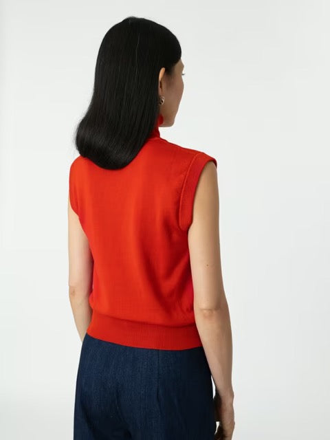 enSoie | Ingrid top red
