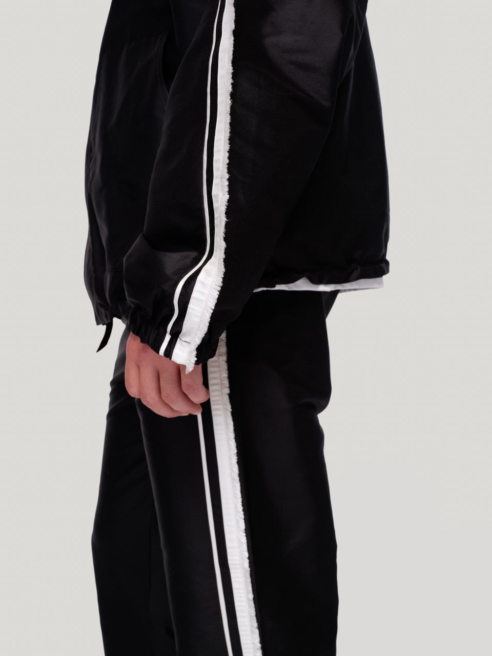 enSoie | Kumi Doupion Pants black