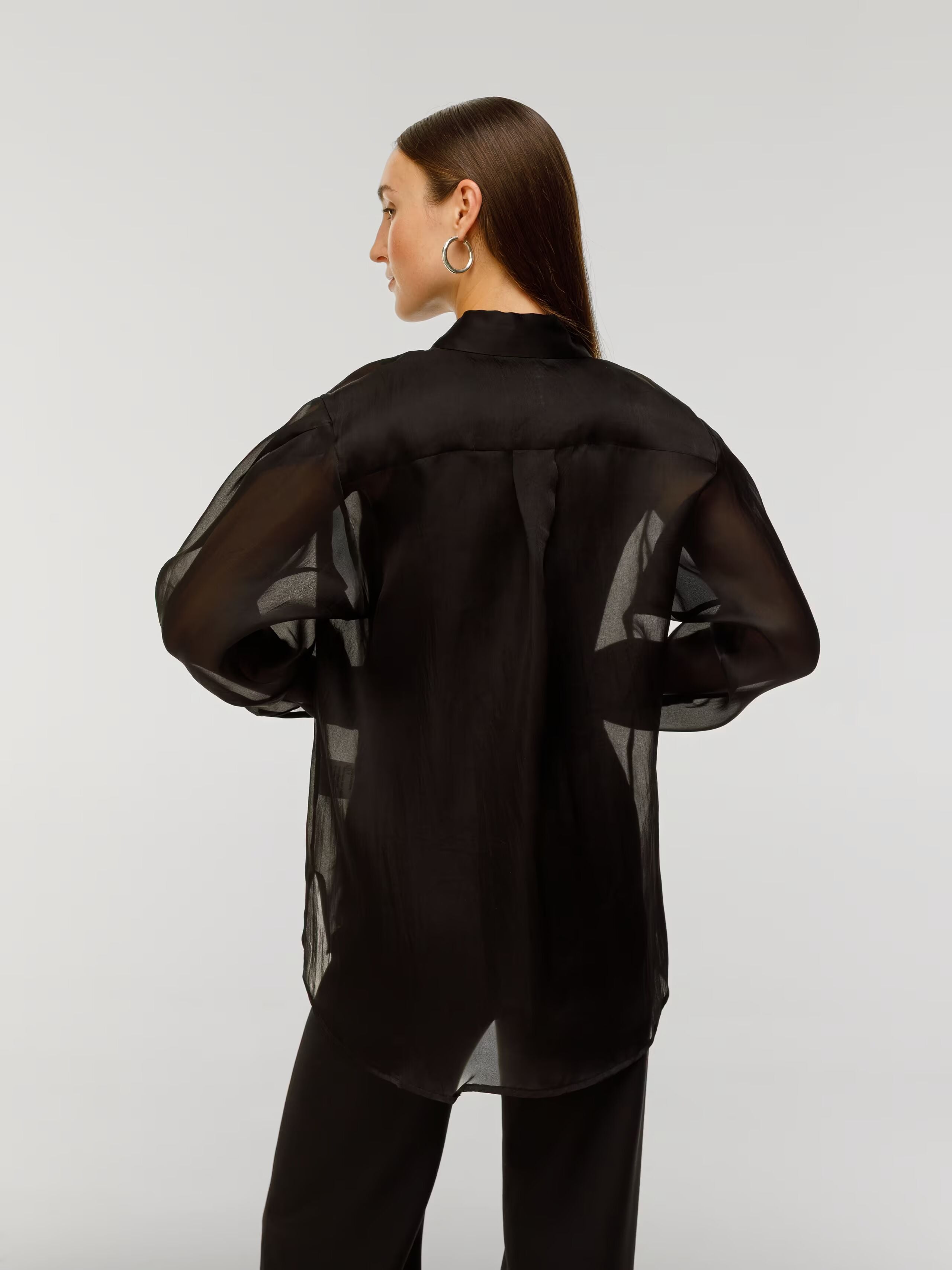 enSoie | Lola blouse (Satin Organza)