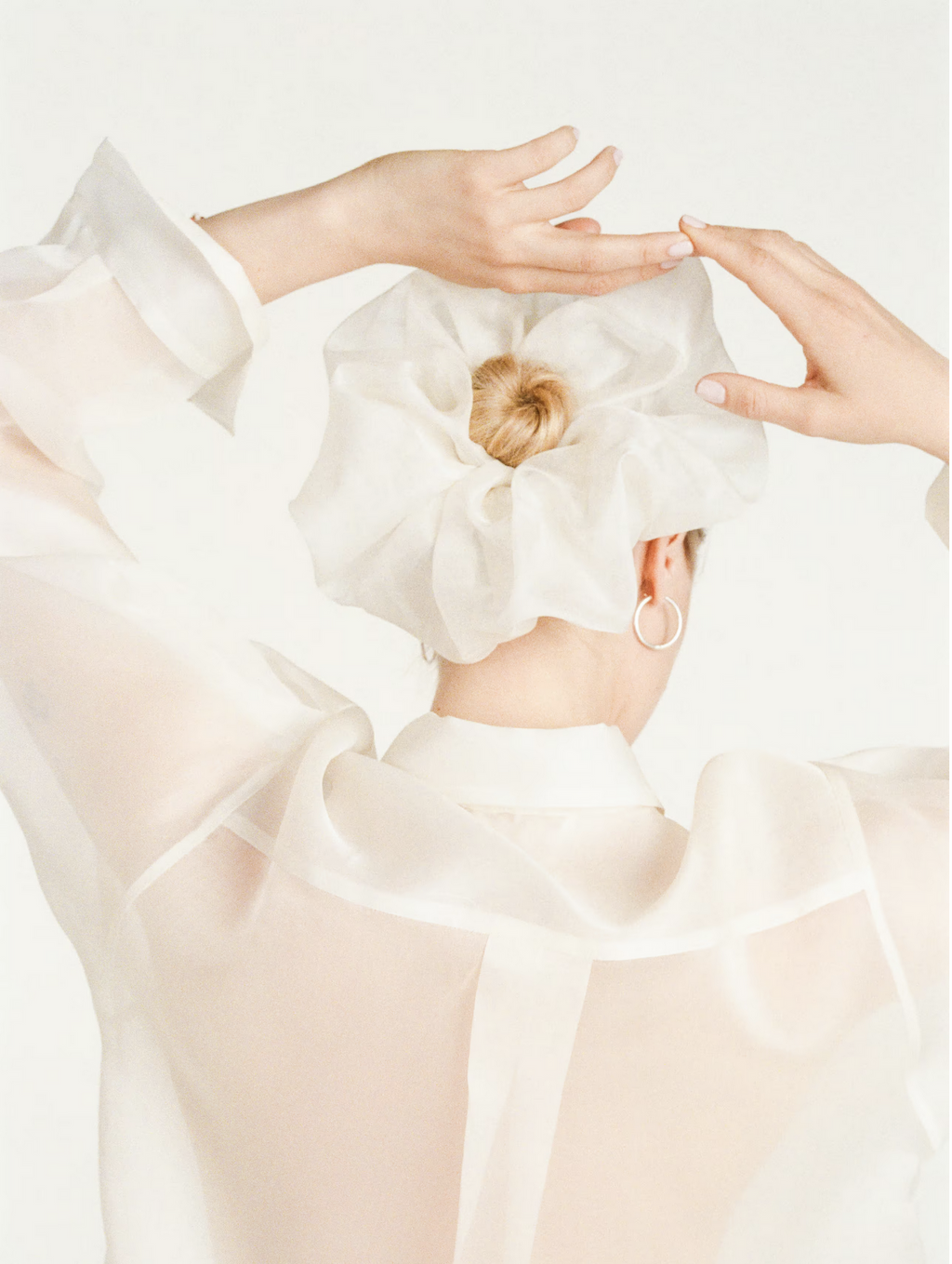 enSoie | Lola blouse (Satin Organza)