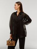 enSoie | Lola blouse (Satin Organza)