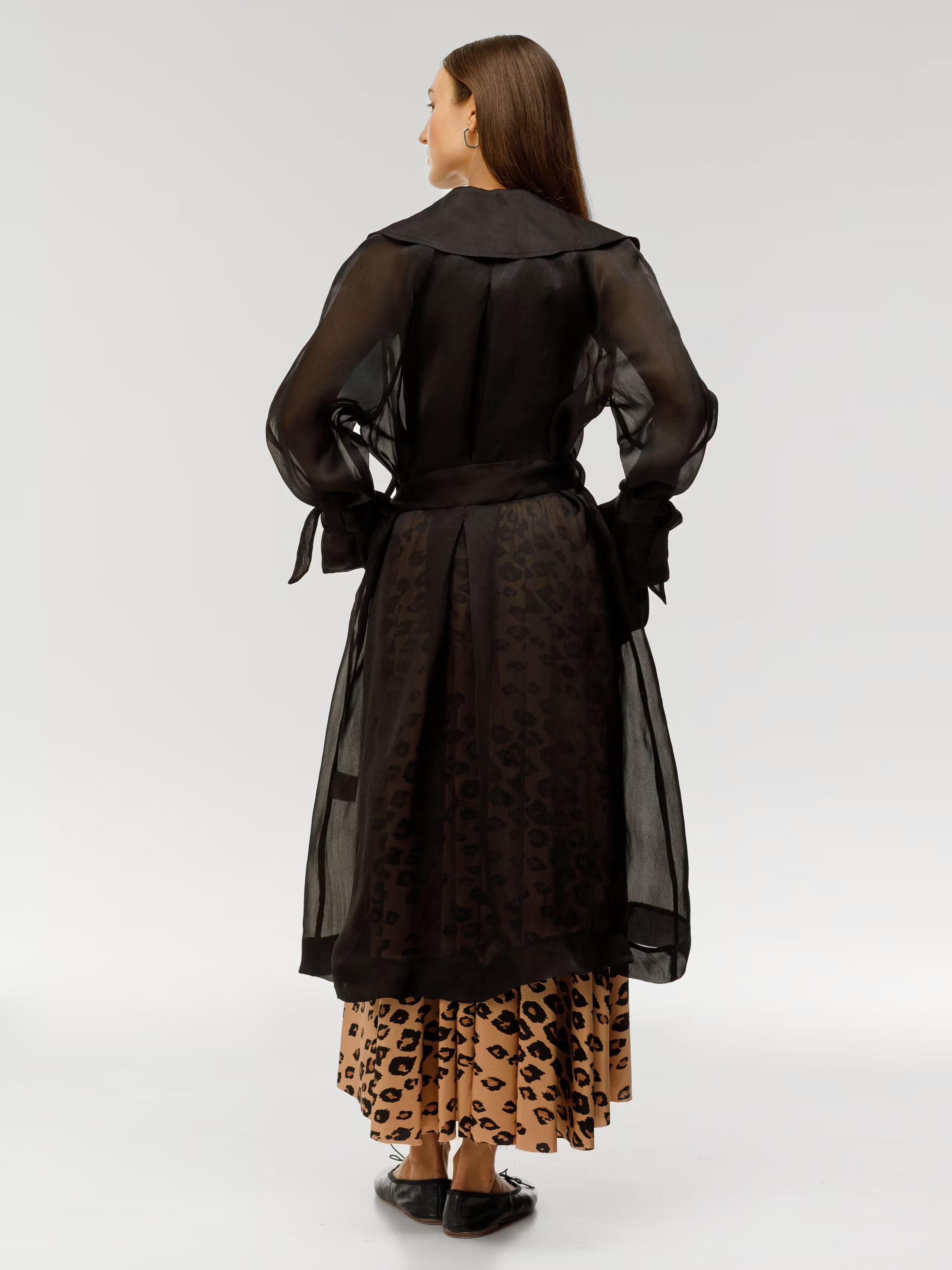 enSoie | Manhattan Trenchcoat Organza Silk