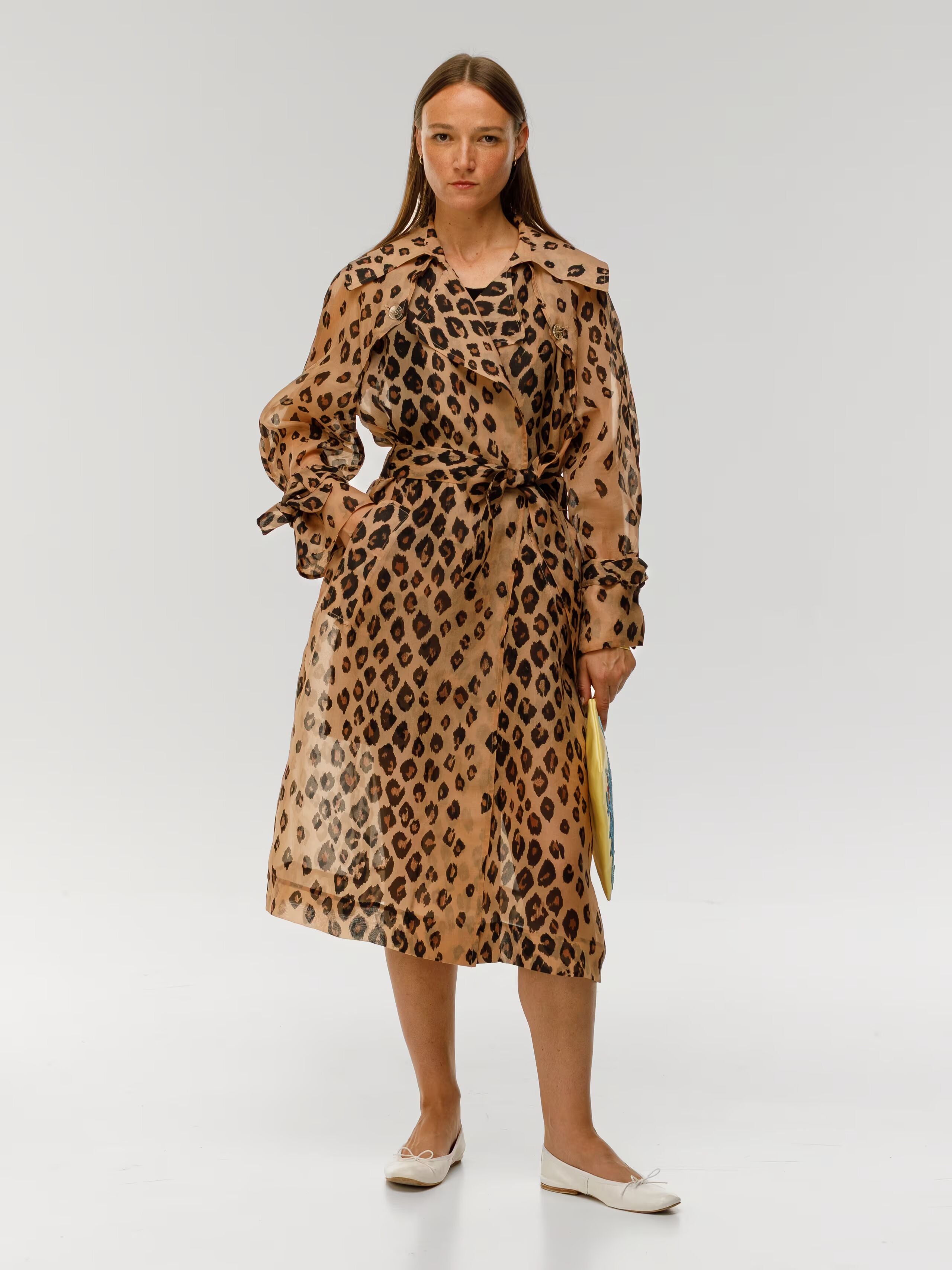 enSoie | Manhattan Trenchcoat Organza Silk