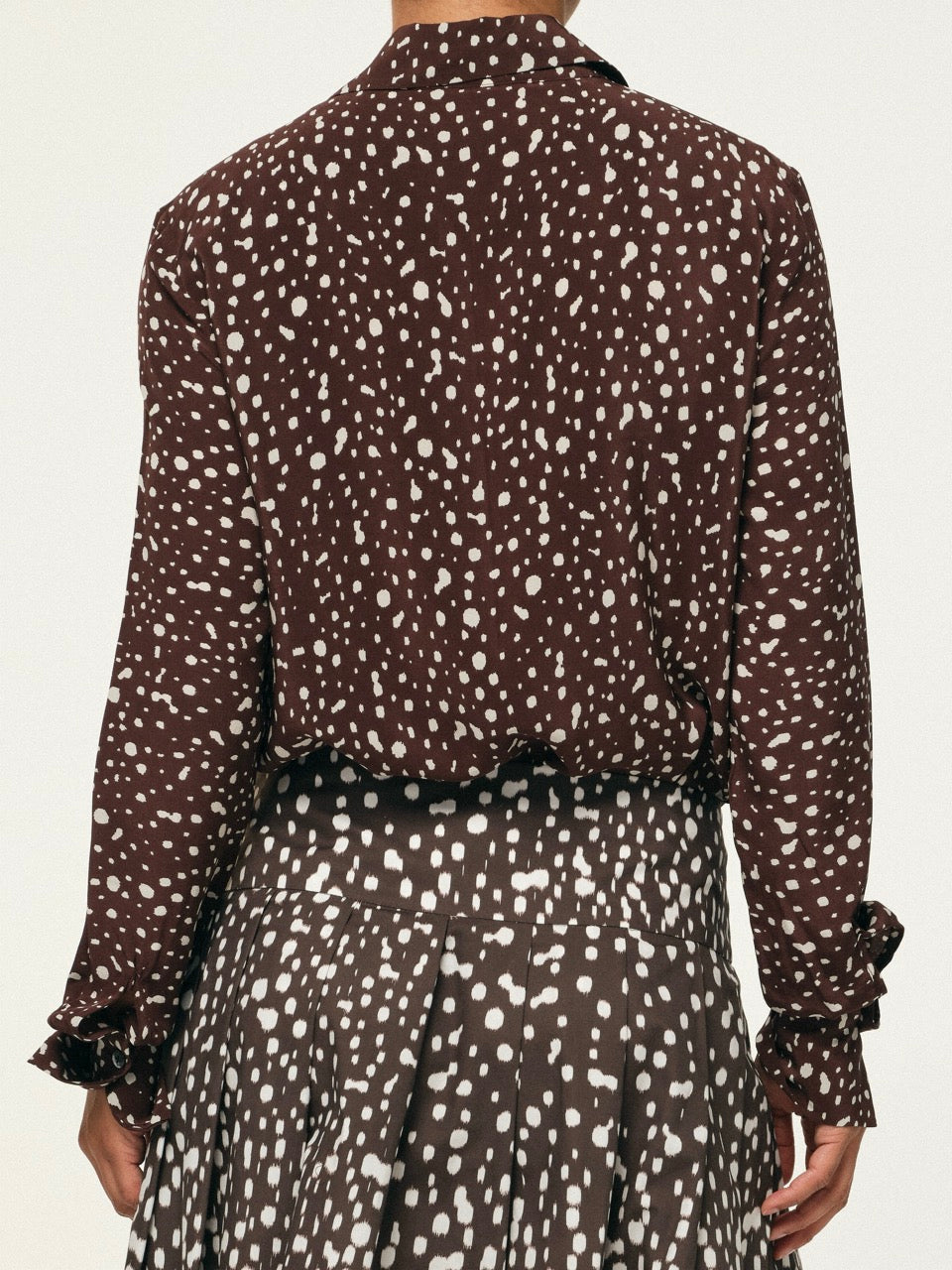 enSoie | Maxi blouse (crêpe)