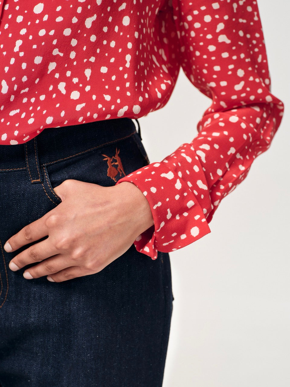 enSoie | Maxi blouse (crêpe)