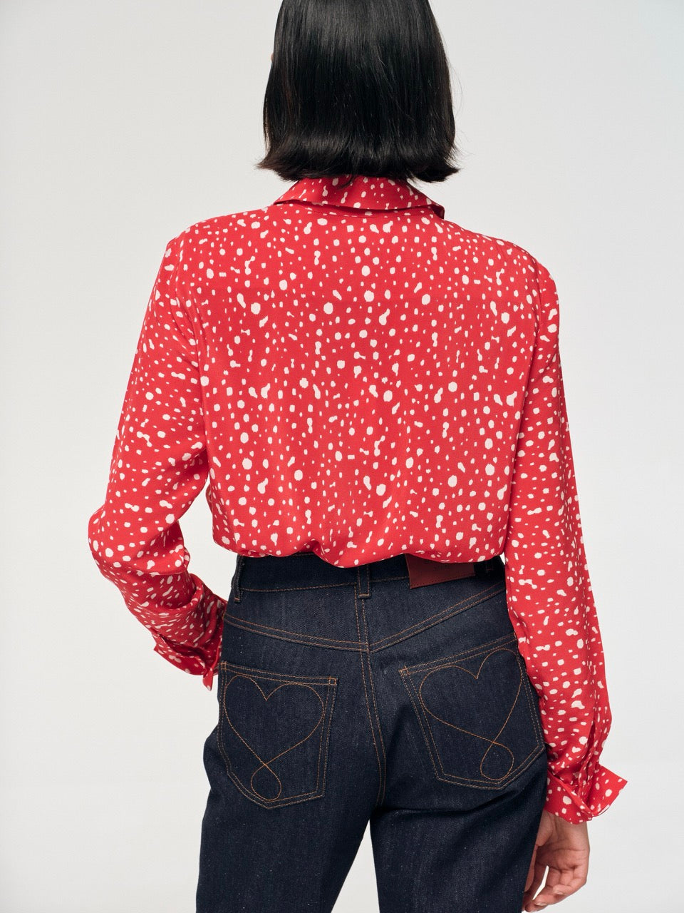 enSoie | Maxi blouse (crêpe)