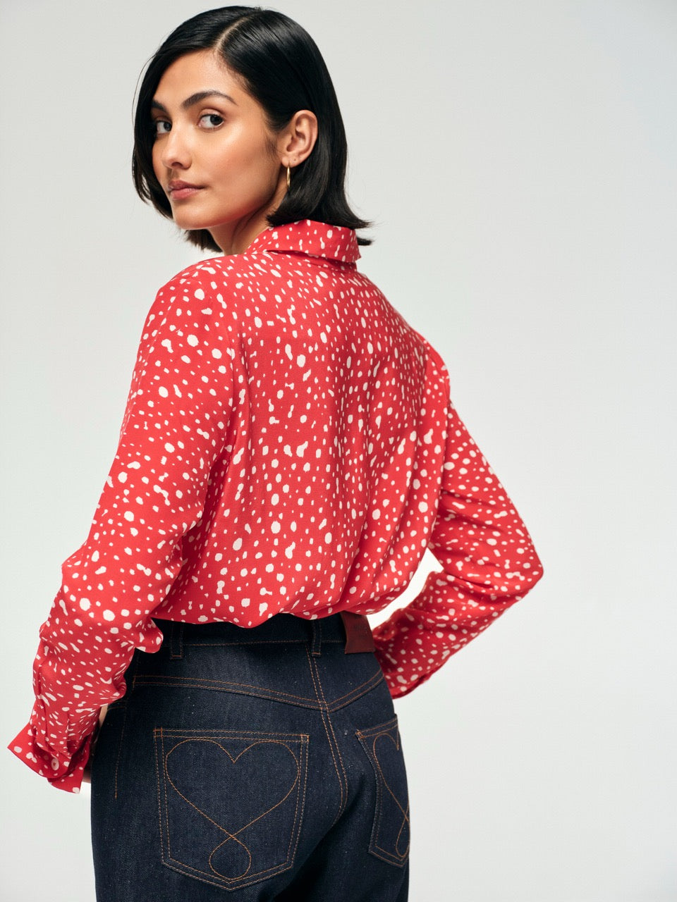 enSoie | Maxi blouse (crêpe)