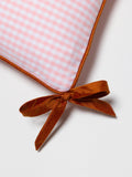 enSoie | Mila pillow cover 45 Vichy Ribbon