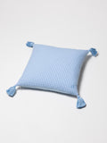 enSoie | Mila pillow cover 45 Vichy Tassels
