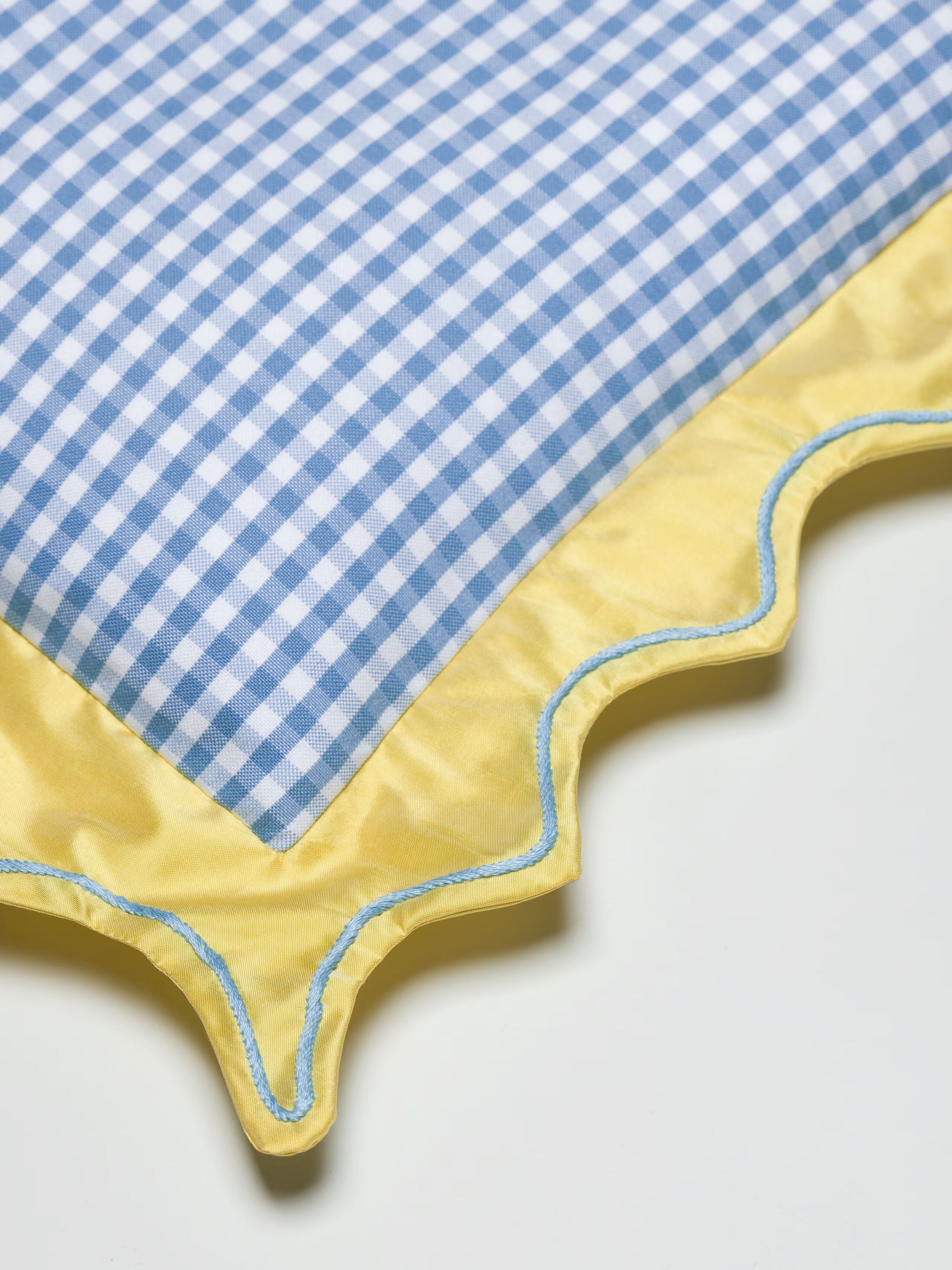 enSoie | Milo pillow cover 30 Vichy Doupion