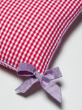 enSoie | Milo pillow cover 30 Vichy Ribbon