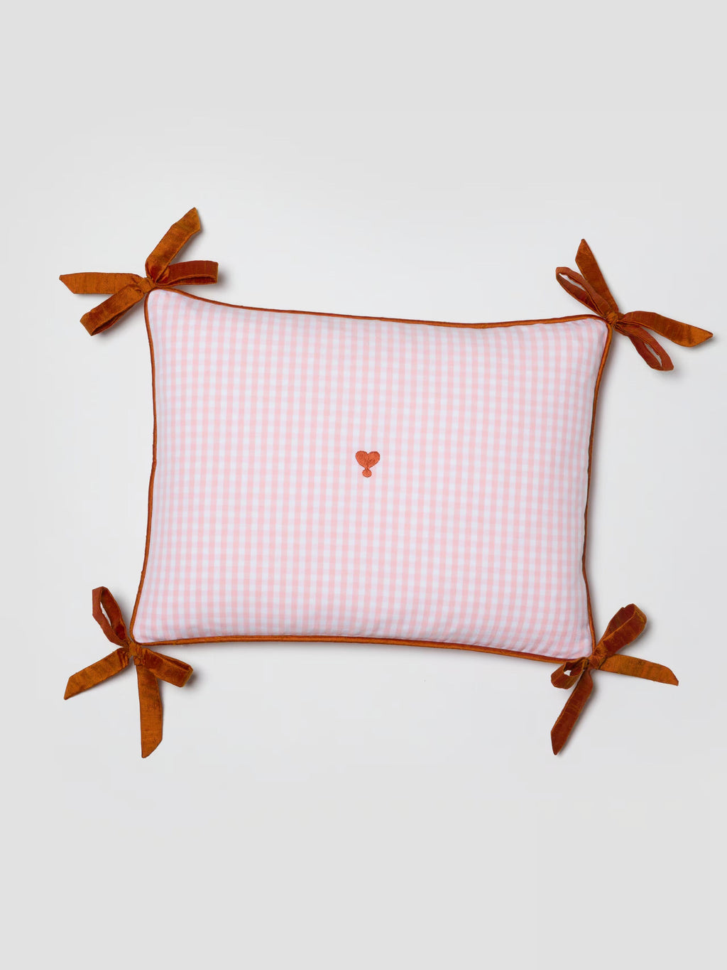 enSoie | Milo pillow cover 30 Vichy Ribbon