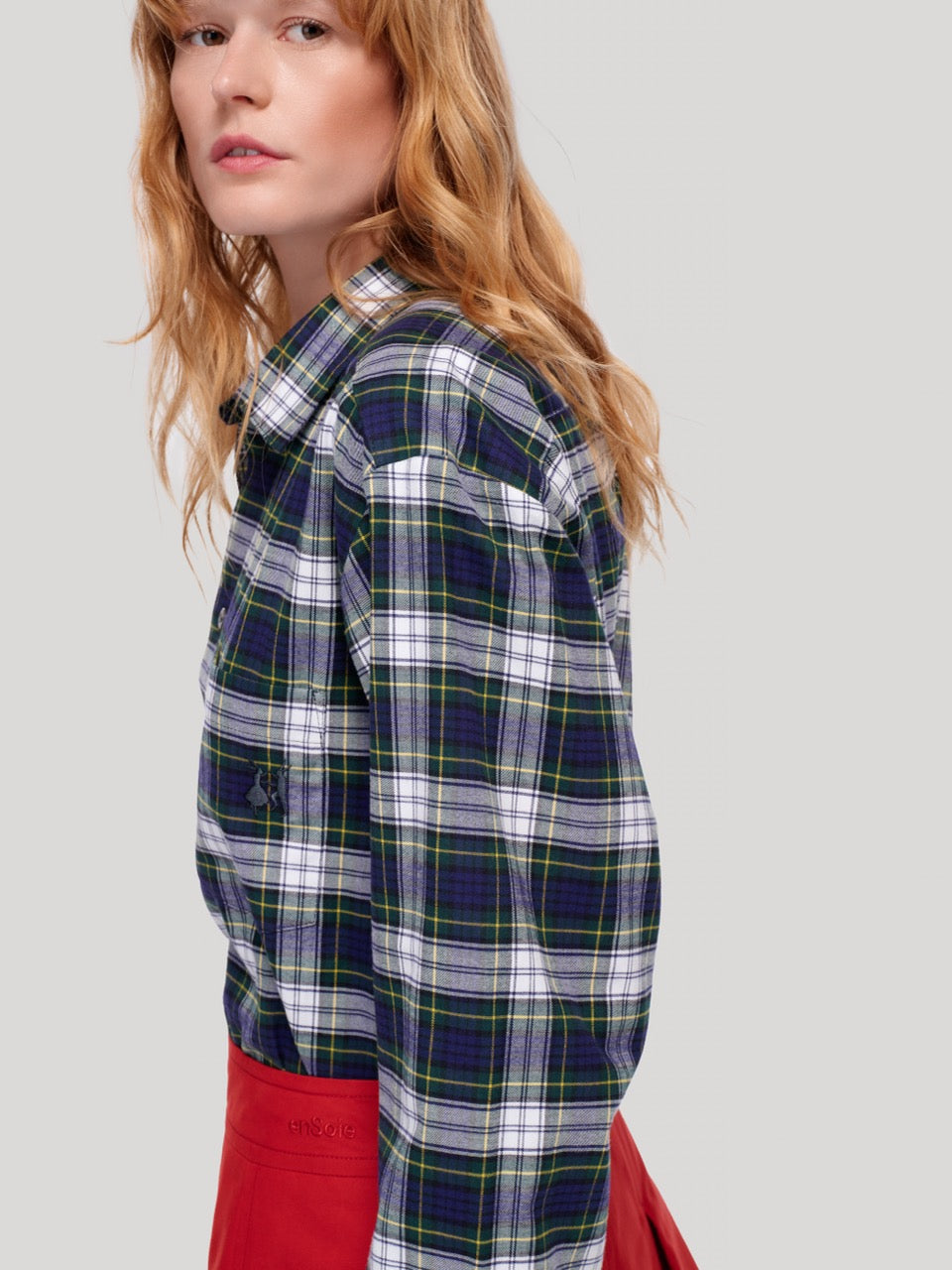 enSoie | Otto Shirt Flannel Check