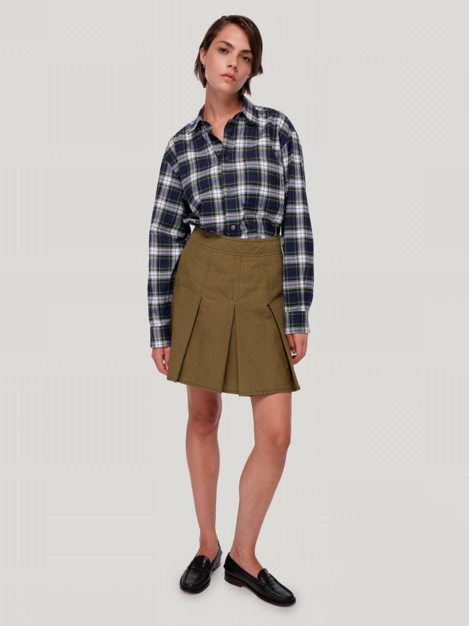 enSoie | Otto Shirt Flannel Check
