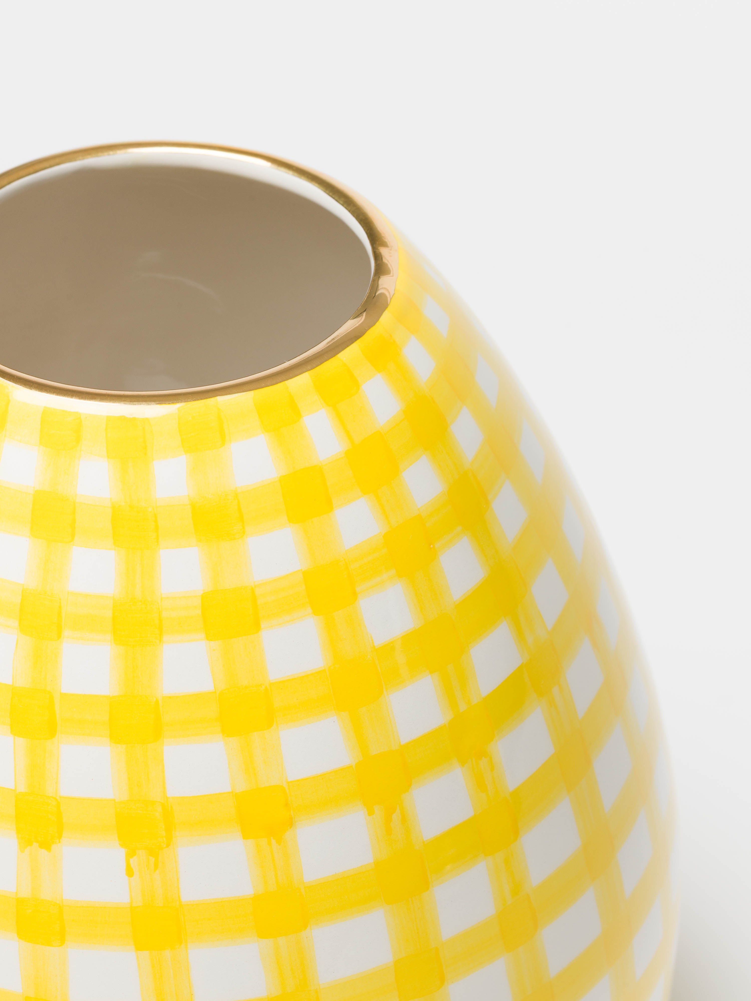 enSoie | Ovale Vase – Vichy Festive Spring
