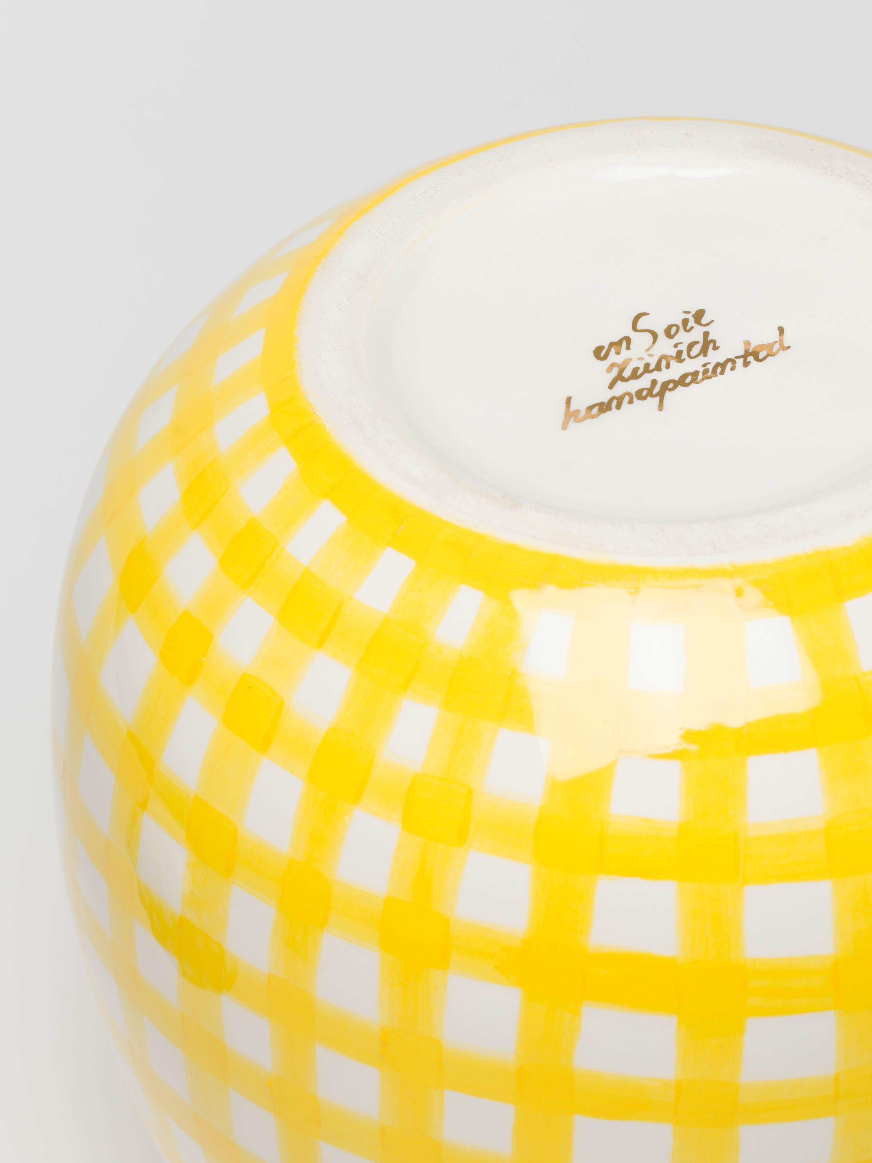 enSoie | Ovale Vase – Vichy Festive Spring