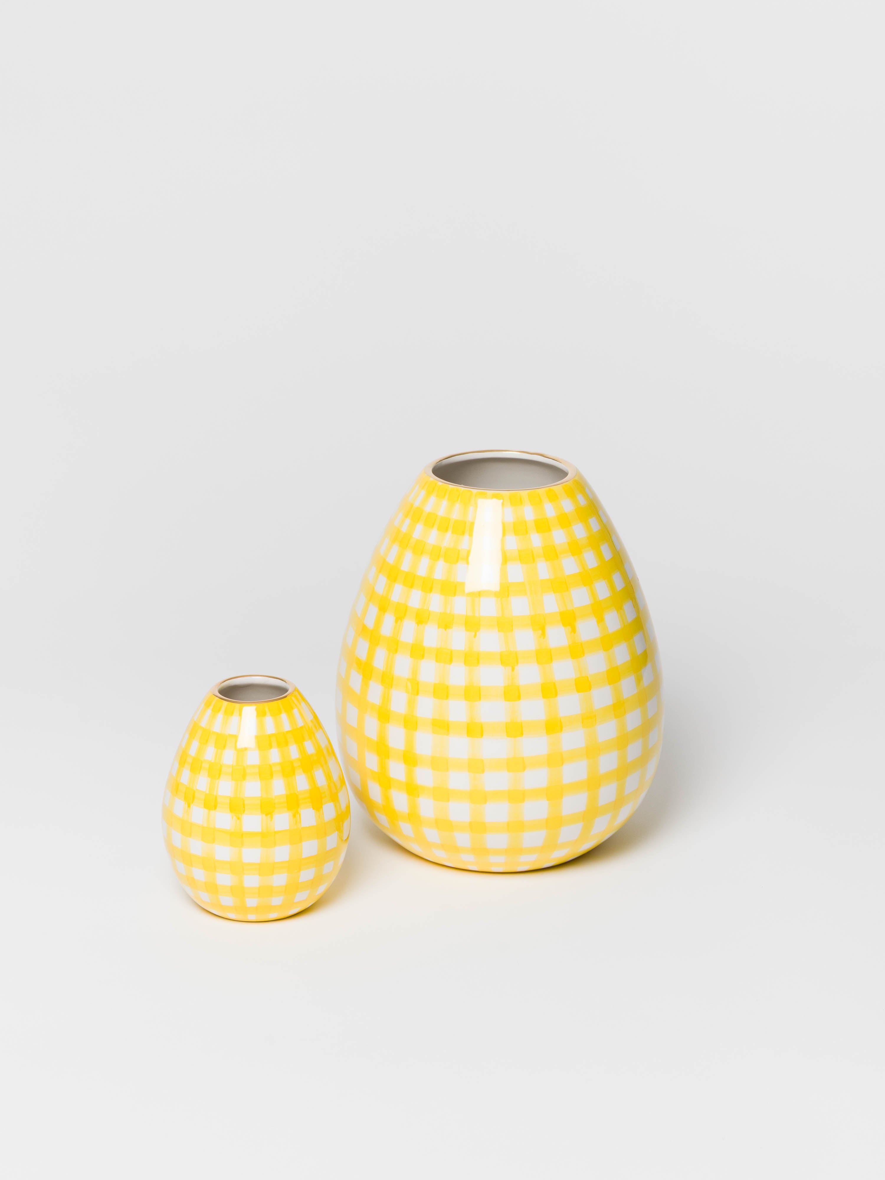 enSoie | Ovale Vase – Vichy Festive Spring