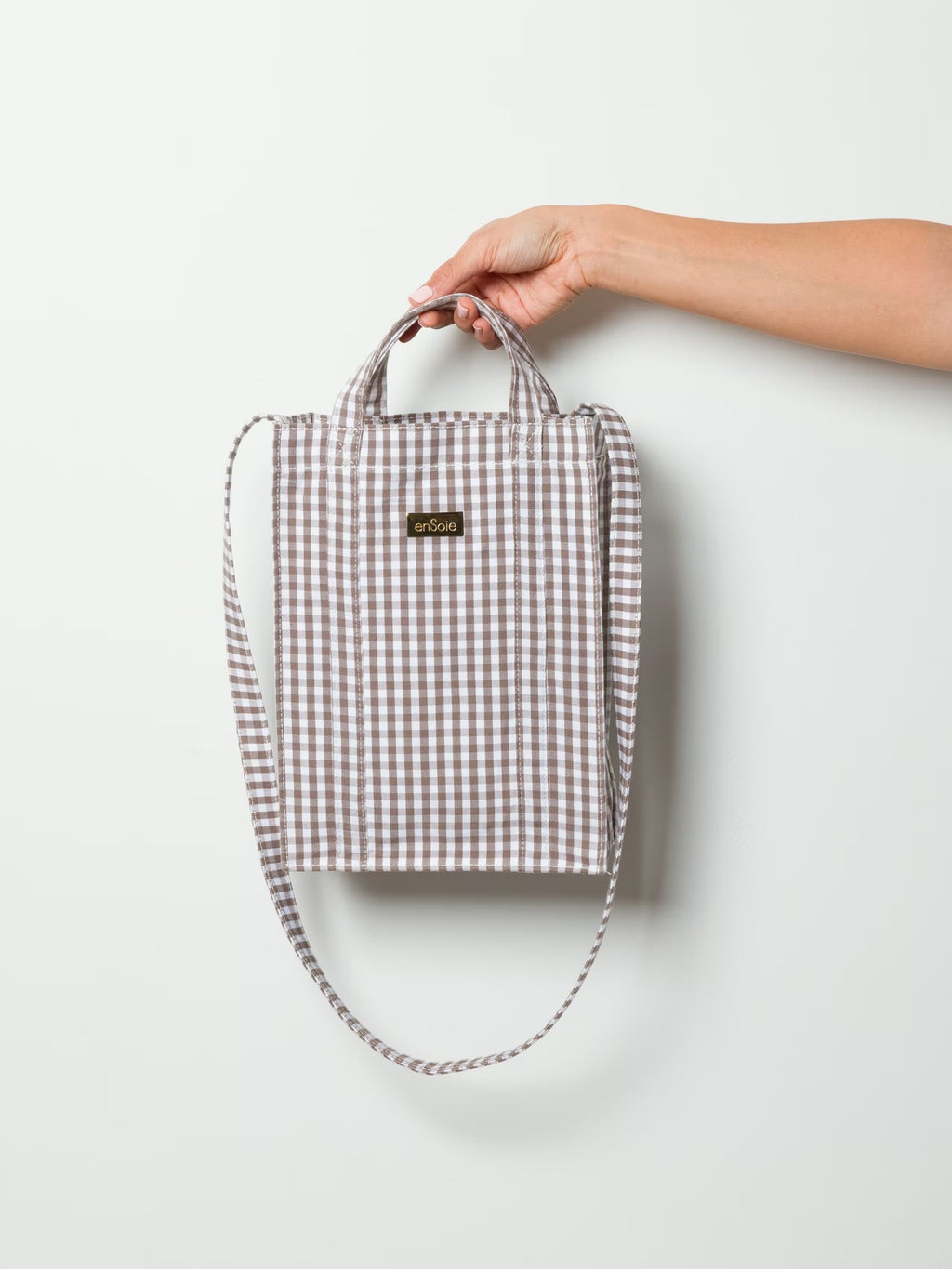 enSoie | Vichy Cabas S