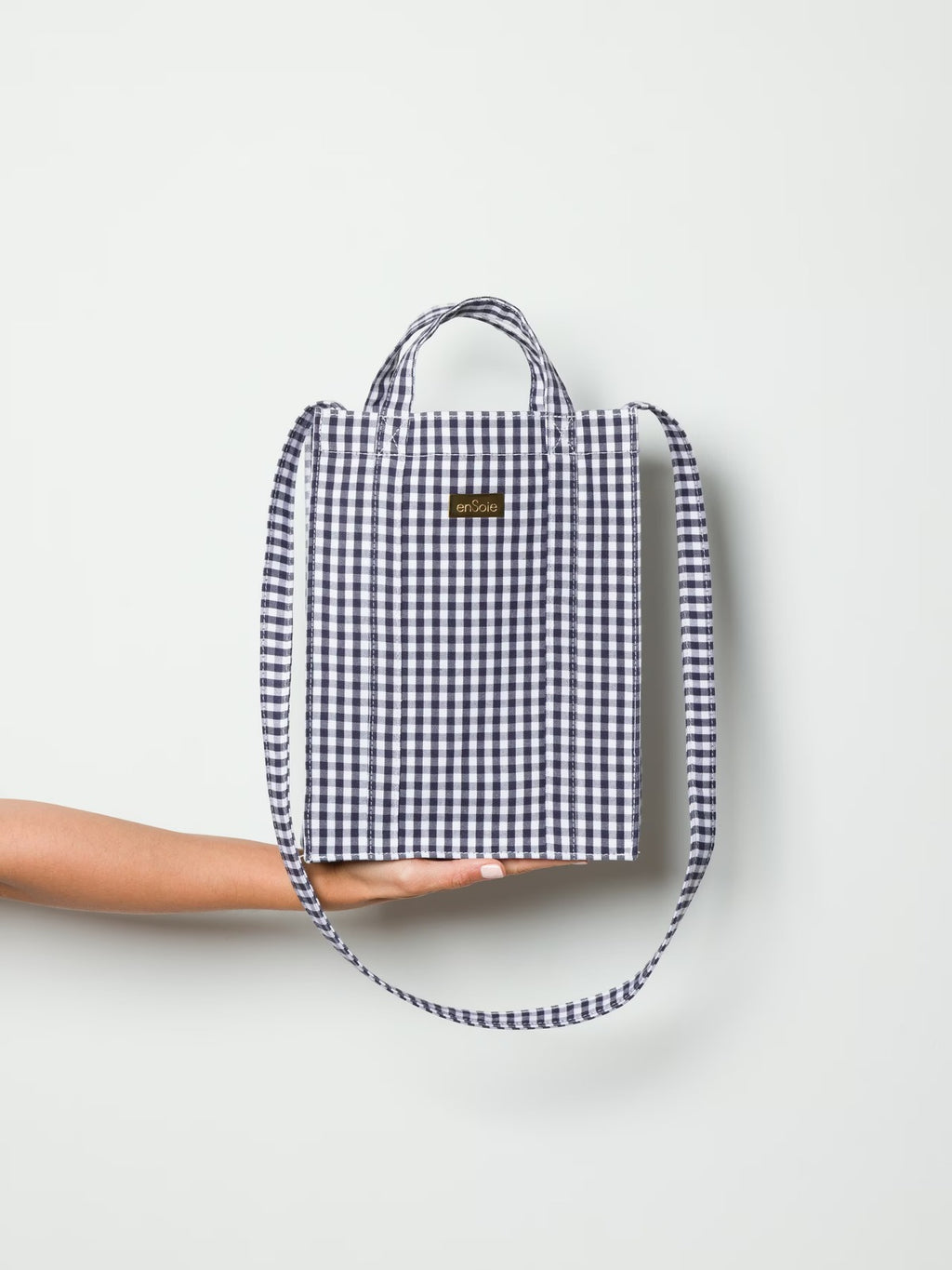 enSoie | Vichy Cabas S