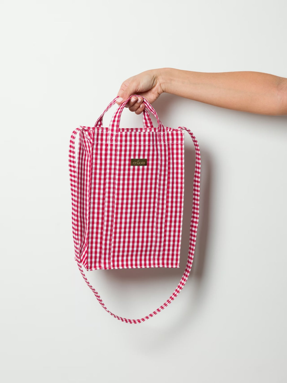 enSoie | Vichy Cabas S