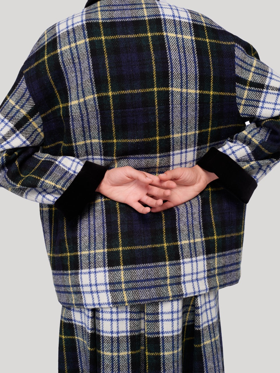 enSoie | Vicky Tweed Jacket woodpecker check