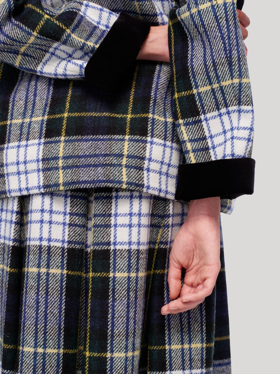 enSoie | Vicky Tweed Jacket woodpecker check