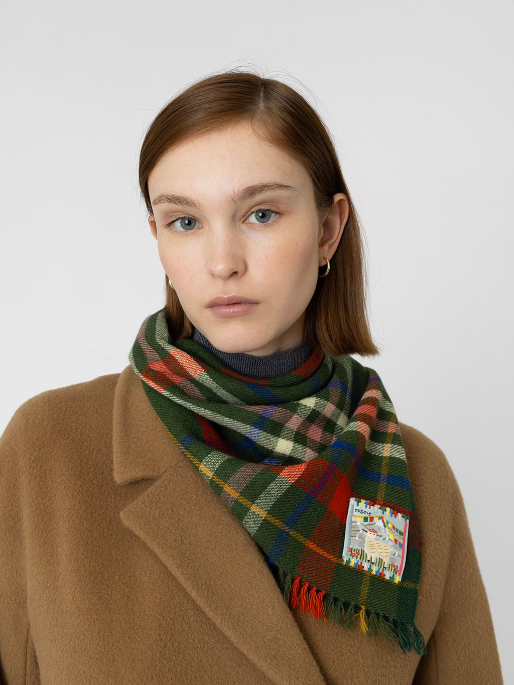 enSoie | Blia Cashmere Stole | Wildflower Meadow