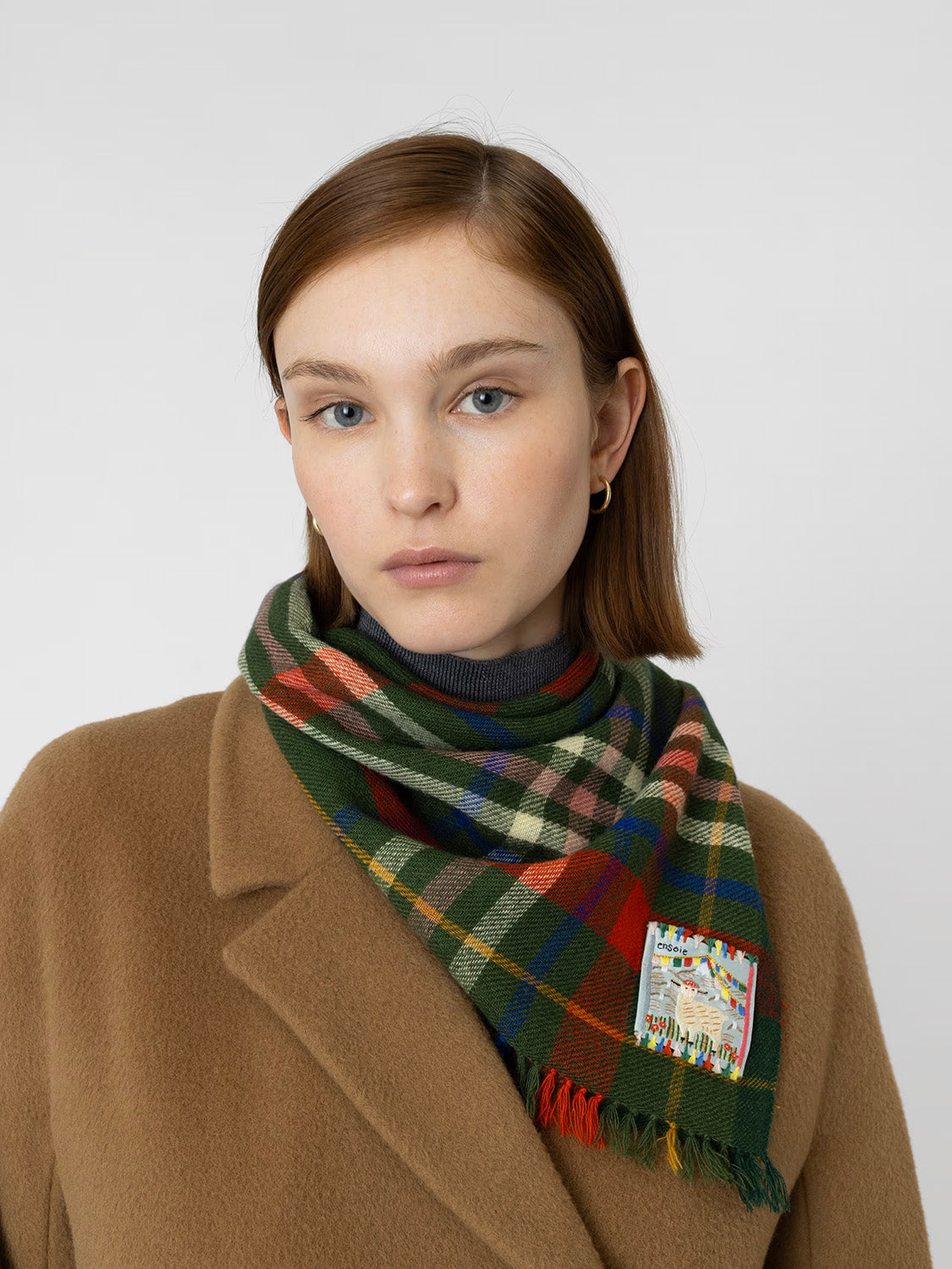 enSoie | Blia Cashmere Stole | Wildflower Meadow