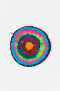 Flaka Jahaj / Studio Passenger | Adelina – round brushed crochet clutch with zip