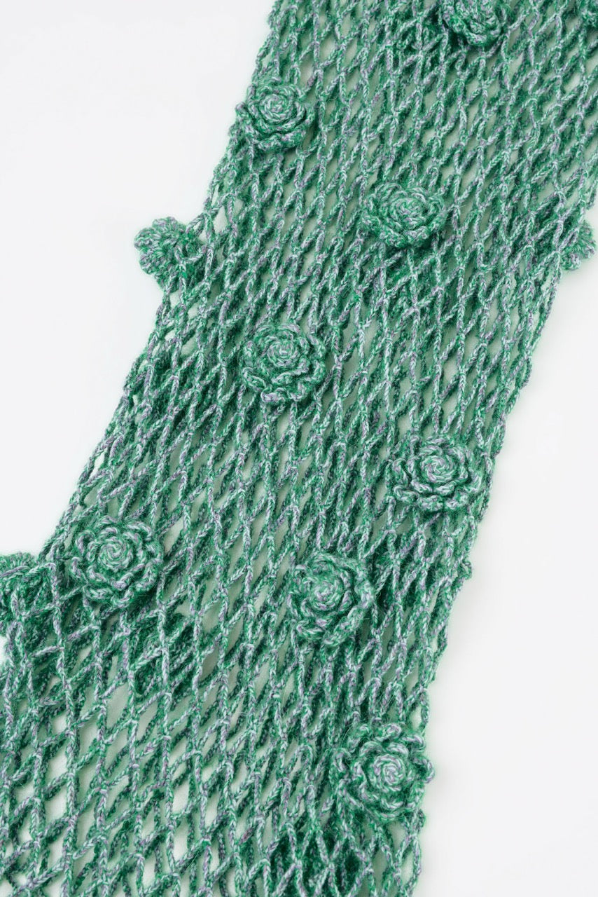 Flaka Jahaj / Studio Passenger | Afërdita - Hand crocheted Dress (Green)