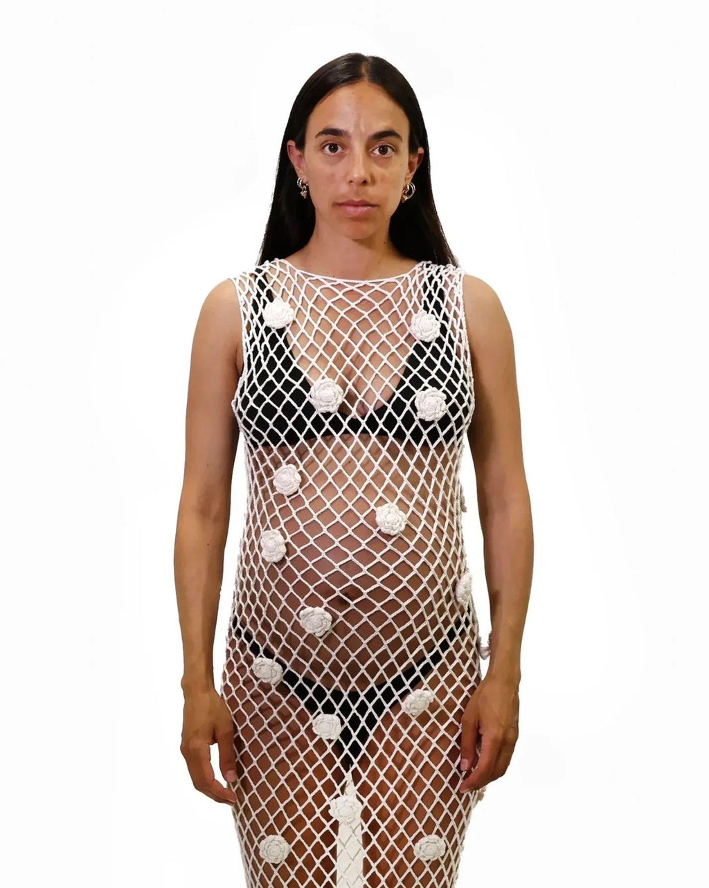 Flaka Jahaj / Studio Passenger | Afërdita - Hand crocheted Dress (White)