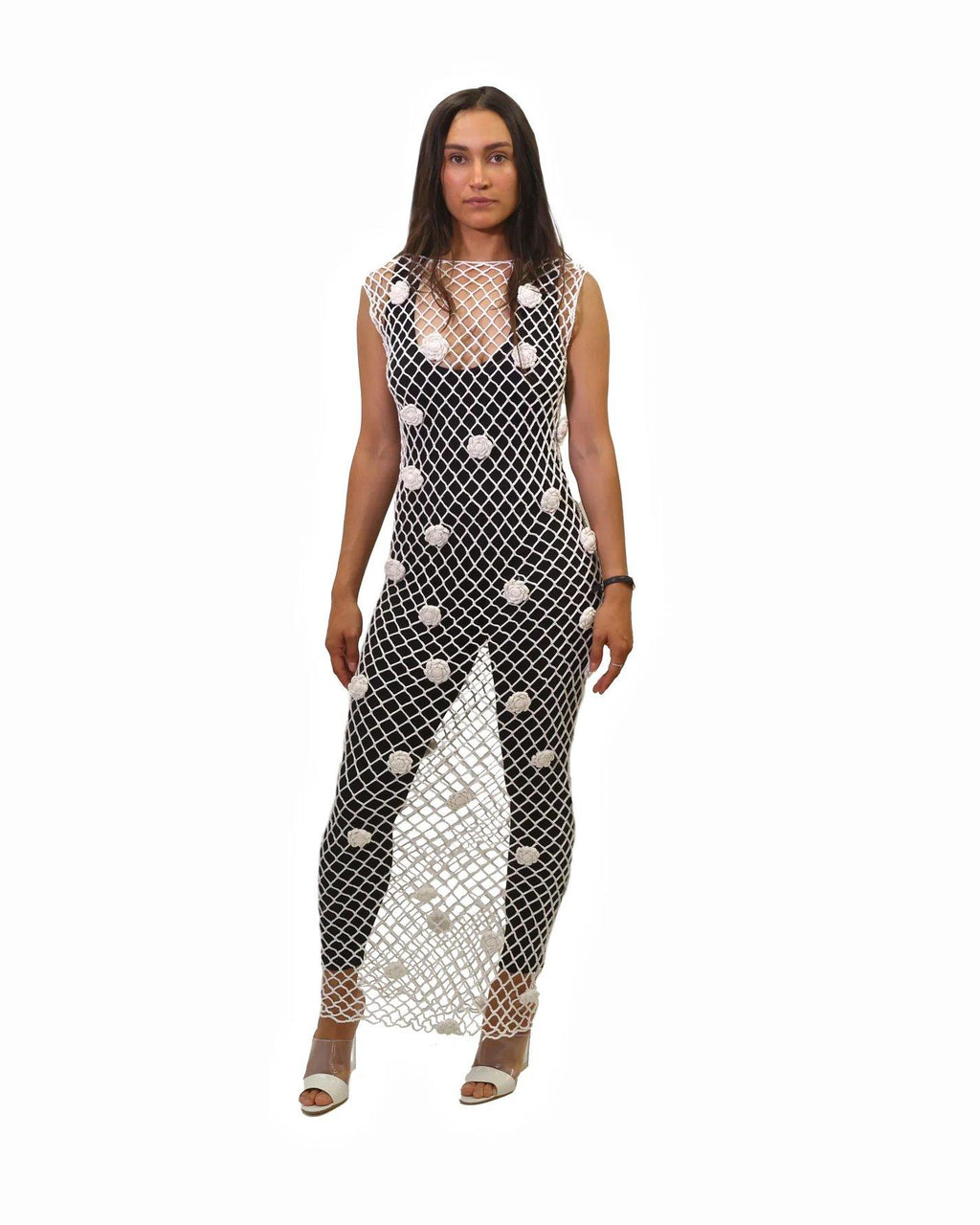Flaka Jahaj / Studio Passenger | Afërdita - Hand crocheted Dress (White)