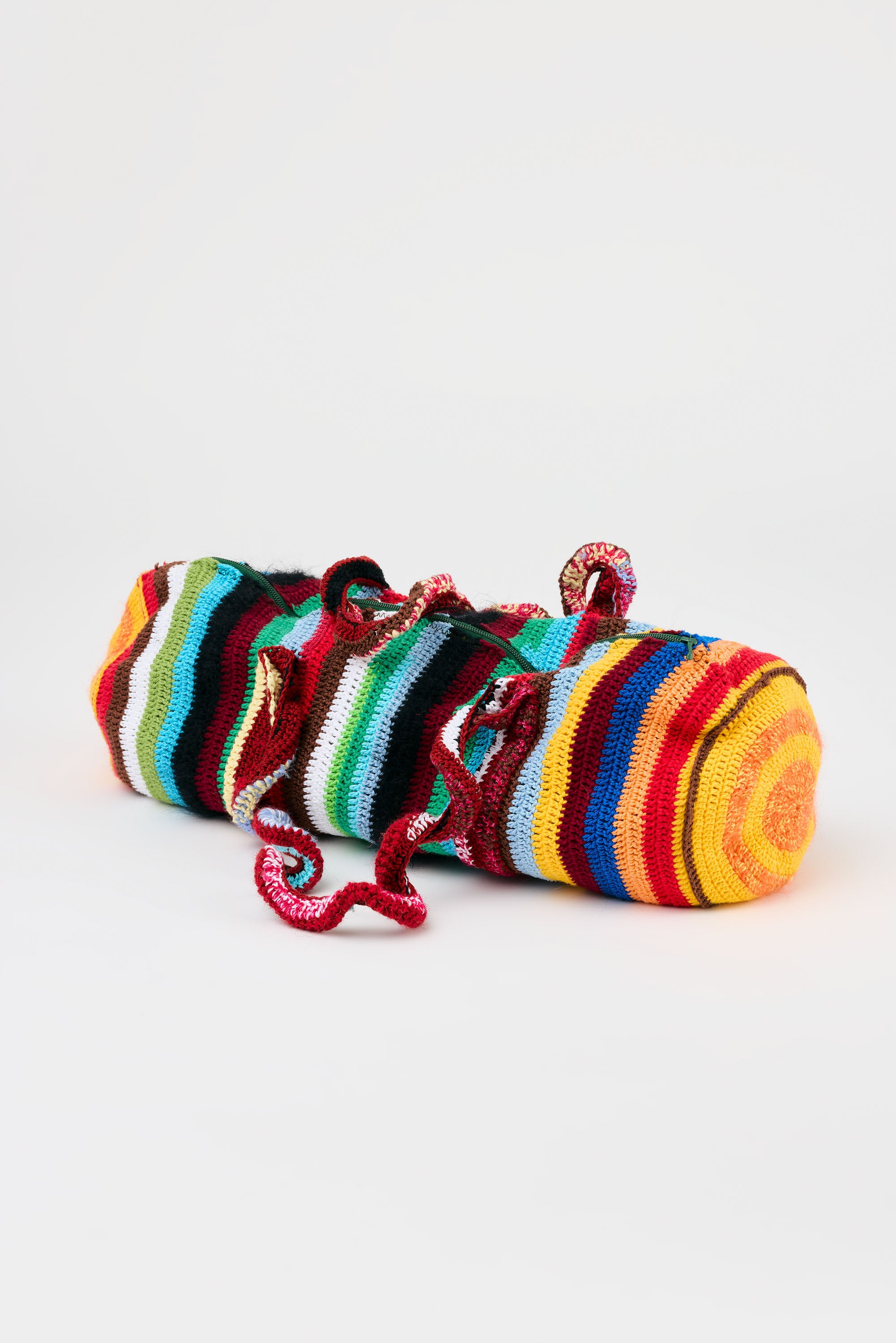 Flaka Jahaj / Studio Passenger | Alba - Striped crochet duffel