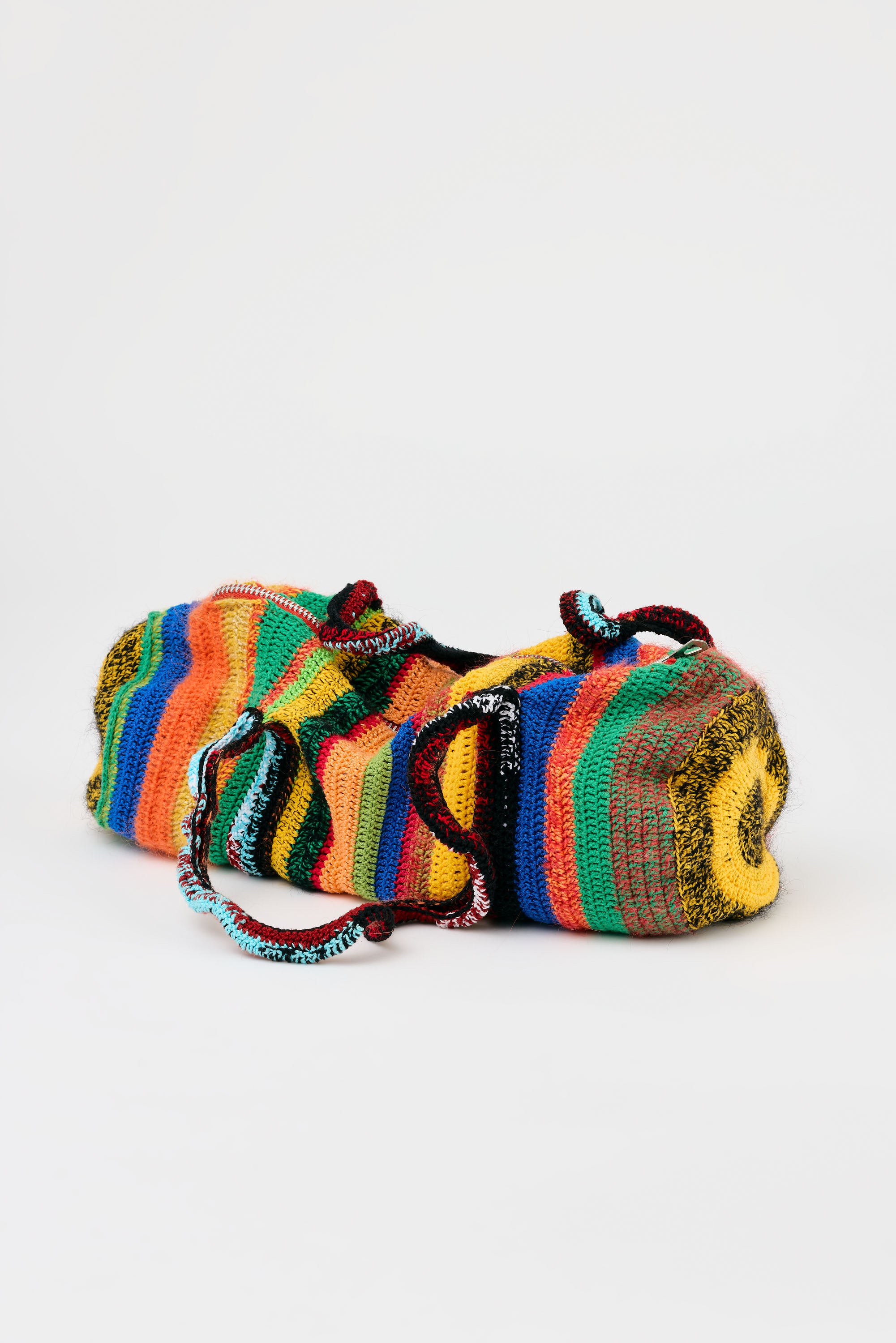 Flaka Jahaj / Studio Passenger | Alba - Striped crochet duffel