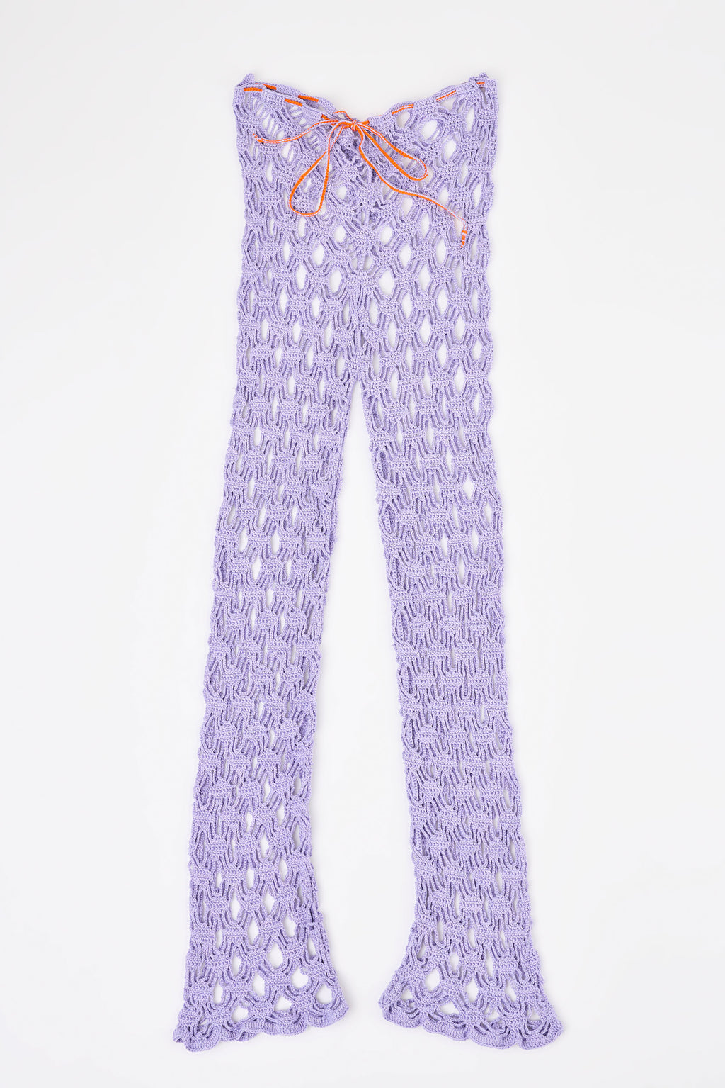 Flaka Jahaj / Studio Passenger | Besa - Purple Crochet Trousers