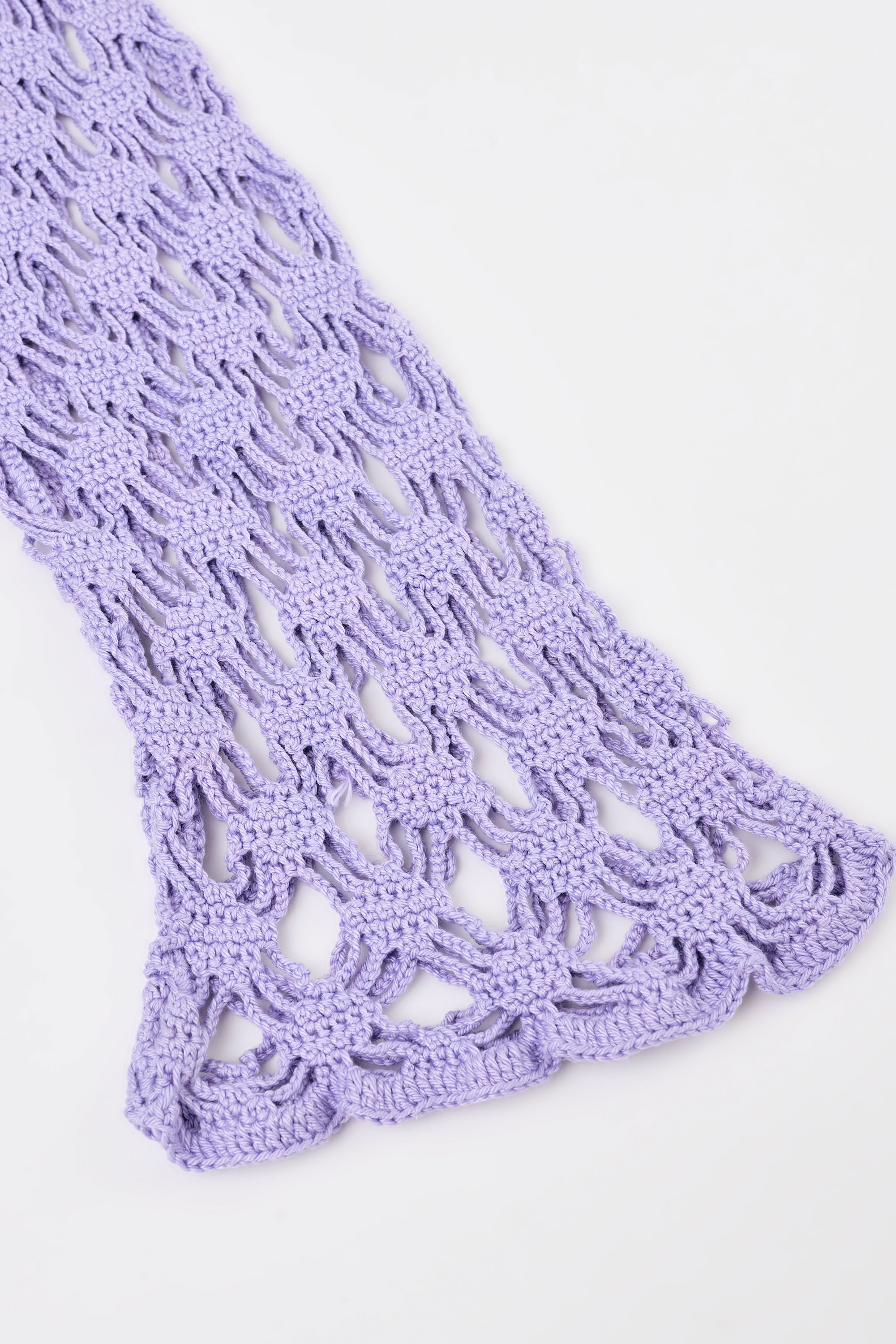 Flaka Jahaj / Studio Passenger | Besa - Purple Crochet Trousers