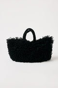 Flaka Jahaj / Studio Passenger | Luana - Bouclé loops crochet bag (Black)