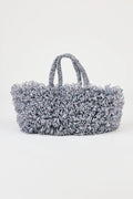 Flaka Jahaj / Studio Passenger | Luana - Bouclé loops crochet bag (mulitgrey)