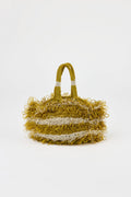 Flaka Jahaj / Studio Passenger | Luana - Golden Bouclé loops crochet bag S