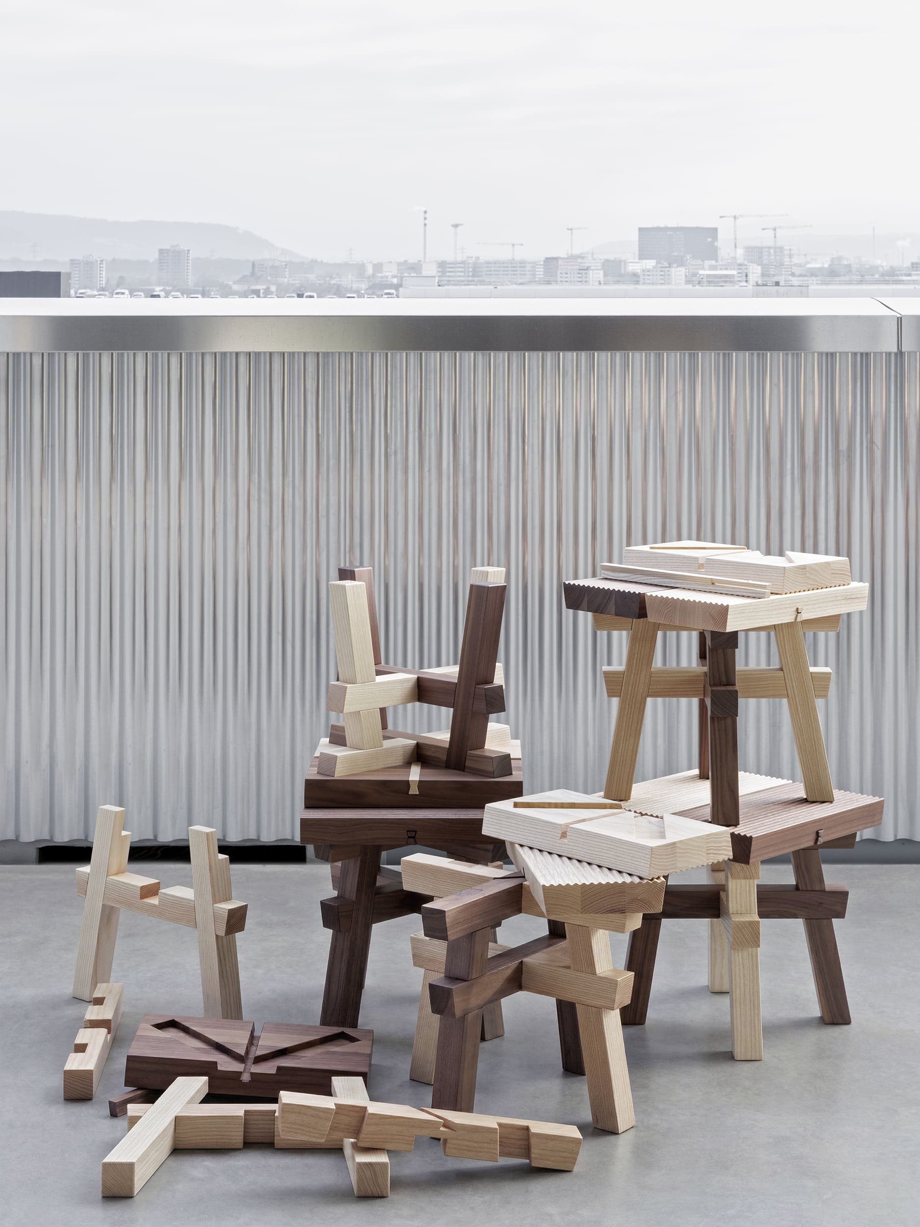 H&dM Objects | Hong Kong Stool Ash Lacquered