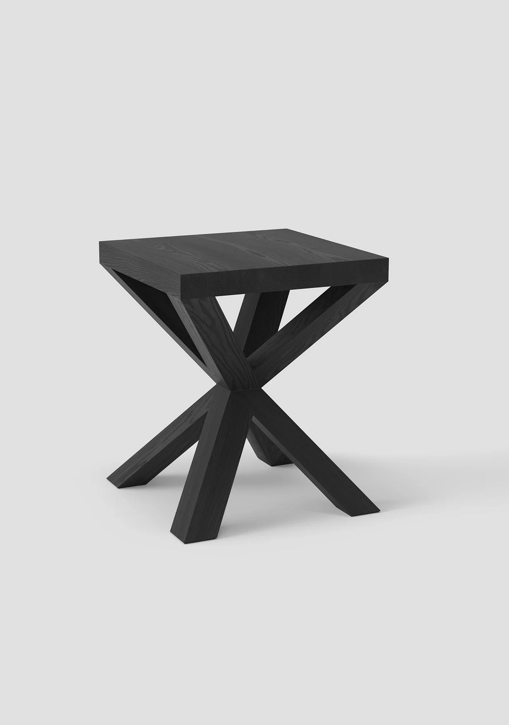 H&dM Objects | X Hocker Ash Black Stained
