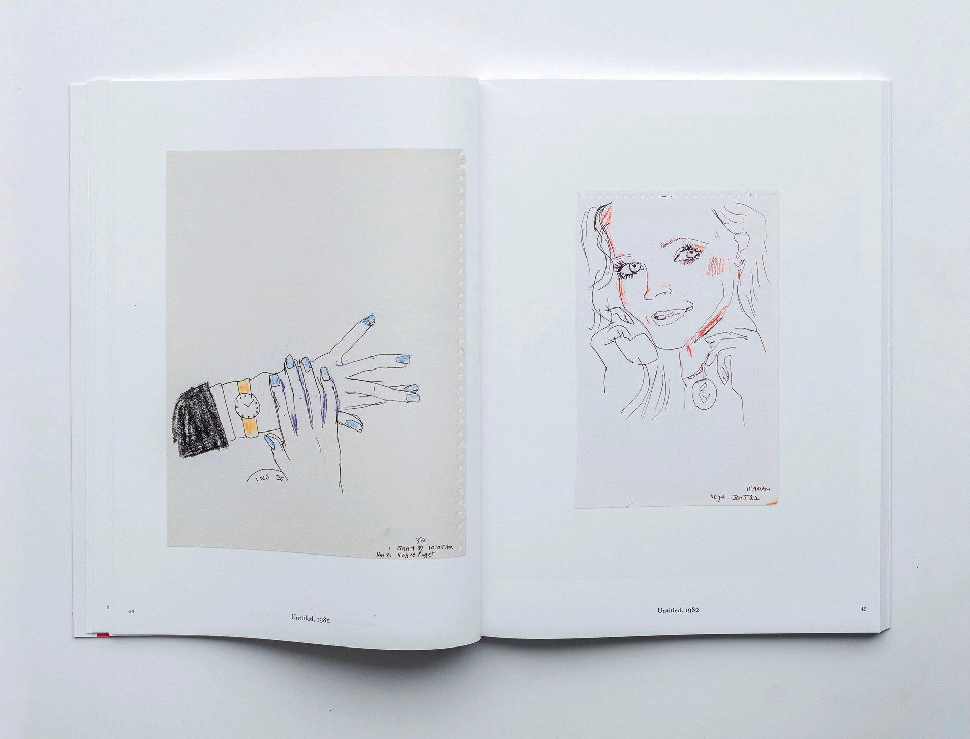 Karen Kilimnik – Early Drawings