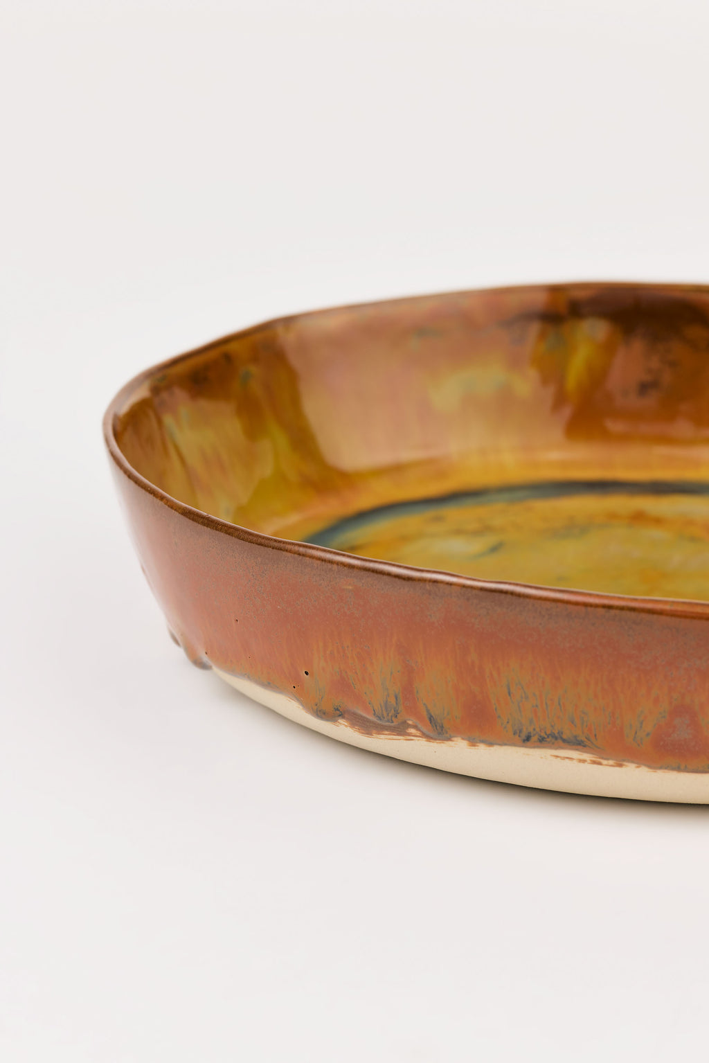 Kinuta Ceramics | Kinuta Ceramics – Large Round Dish (26-6)