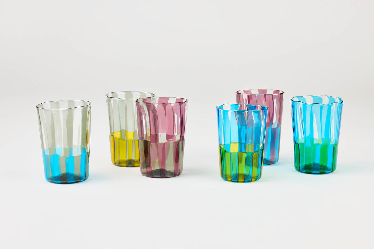 Laguna~B | Gina Folly Glas No 3 (Aquamarine-Yellow)