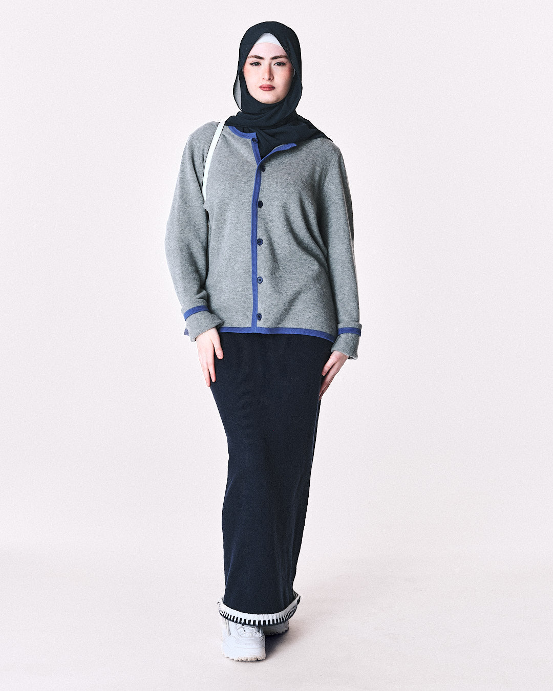 Leorosa | CARDIGAN Grey, Jackie Cardigan N°001 